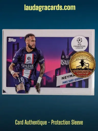 [toppsUEFA23 N° RF-17] Neymar Jr  Paris Saint-Germain  Carte N° RF-17